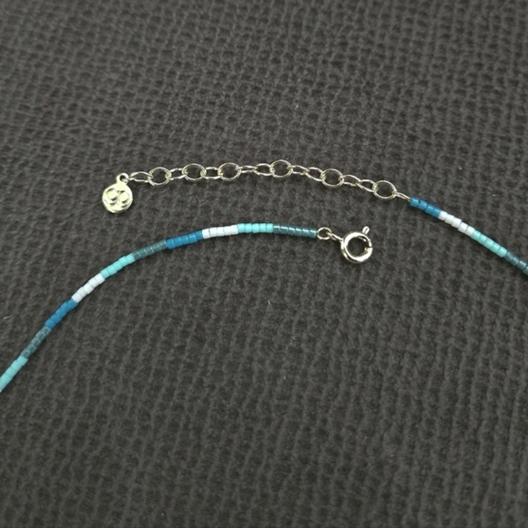 Gorjana "Gigi Stripe" Glass🪟 Bead Necklace - NWT - Picture 7 of 16